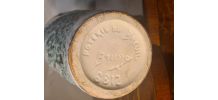 VASE, CERAMIQUE EMAILLEE, FAT LAVA 40x13, SIGNE BRUNO DOSE, 