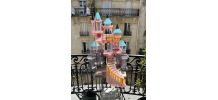 Chateau disney  son et lumieres, carrosse et figurines