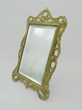  Miroir de table style Louis XVI 20 x 29cm 