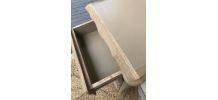 Chiffonnier bois brut 5 tiroirs 