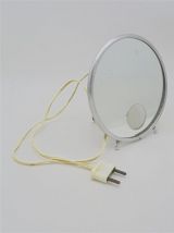  Miroir de barbier rétro-éclairé 16cm 