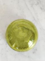 Cendrier en verre bullé style Biot 