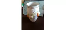 Vase en barbotine