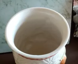 Vase en barbotine