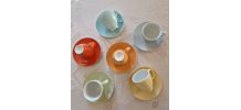 6 tasses à café