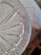  Vase en cristal 
