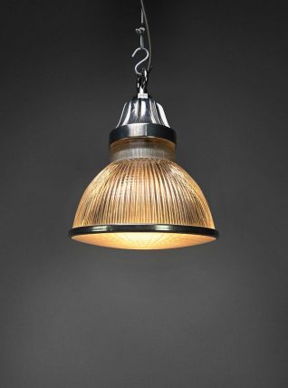 Lampe industrielle Holophane.