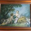 TABLEAU  la musette de BOUCHER