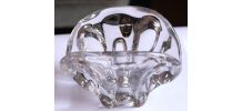 CENDRIER en cristal de BAYEL