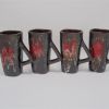  Ensemble de 4 mugs Vallauris 