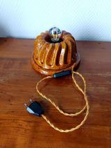 Lampe à poser moule à gâteaux en céramique 