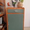 Petit meuble de rangement vintage relooké 