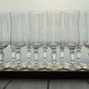  Série de 12 flûtes à champagne 