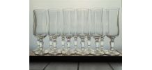  Série de 12 flûtes à champagne 
