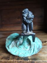 Sculpture en bronze du Burkina Faso (Art africain)