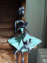 Sculpture en bronze du Burkina Faso (Art africain)