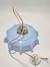 Suspension en opaline bleue