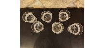 Lot de 6 verres vintage – Élégance et charme
