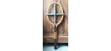 Ancienne raquette de tennis en bois Sydney (Robert Haillet) 