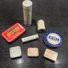 Anciennes boîtes de médicaments,  lot de 8