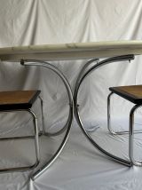 Table marbre vintage