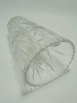  Vase en cristal 