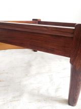 Table basse scandinave bois et verre 