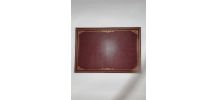 Sous-main vintage en cuir