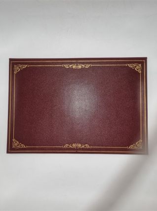 Sous-main vintage en cuir