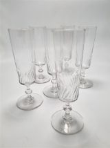 6 flûtes à champagne