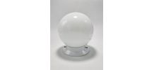 Plafonnier globe opaline