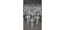 Set de 6 flûtes à champagne