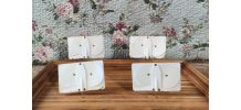 4 étiquettes de boucherie (vintage)