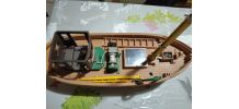Bâteau chalutier playmobil année 80