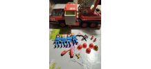 Camion pompier playmobil année 80