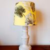 Lampe marbre et abat-jour sur mesure 