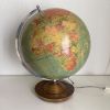 Globe terrestre vintage 1978 de Räth Leipzig ex-RDA - 43 cm