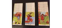 Jeu de 7 familles rétro "Les Indiens" | Rare | Années 70