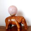 Lampe éléphant verre de Clichy art déco 