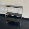 Etagère vintage 1960 String murale noir doré - 60 x 48 cm