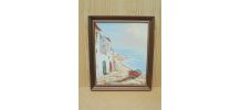 Tableau – Village bord de mer 