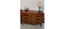 Belle commode Louis XV  en merisier