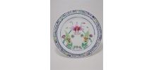  Set de 2 assiettes en porcelaine chinoise 