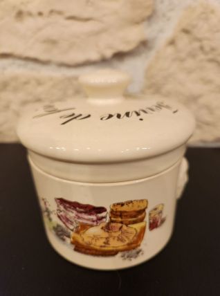 Terrine De Dietrich – foie gras – rare édition vintage