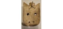 Masque tribal art africain bois sculpté