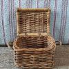 Panière en bois tressé (2 anses)