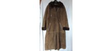 MANTEAU en peau de mouton retournée