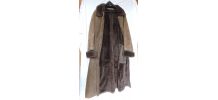 MANTEAU en peau de mouton retournée