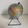 Globe vintage 1960 terrestre verre mappemonde Perrina - 24 c