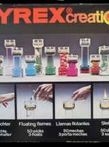 Supports à feux flottants Pyrex création